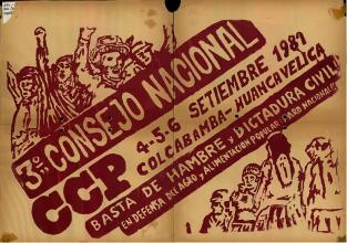 Tercer consejo nacional de la Confederación Campesina del Perú
