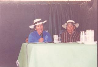 Caso: Agustín Chavarría Rojas y Marcelino Mendoza Dávila, testimonio: Evarista Chavarría Urbizagástegui y Raymunda Ríos Medina - Cajatambo