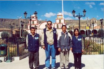 Encuentro con voluntarios Huancasancos - Ayacucho