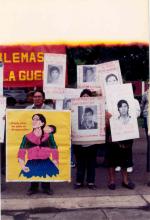 Movilización de los familiares de los presos políticos a la sede central de la Comisión de la Verdad y Reconciliación en San Isidro
