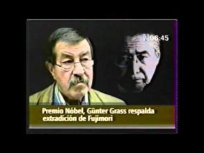 Embedded thumbnail for Premio Nobel de la Paz, Gunter Grass respalda pedido de extradición de Alberto Fujimori  &gt; Videos