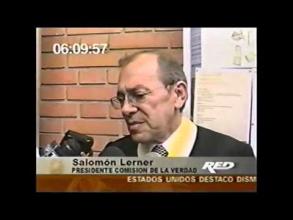 Embedded thumbnail for Salomón Lerner espera pronunciamiento oficial del Pdte. Alejandro Toledo este fin de semana  &gt; Videos