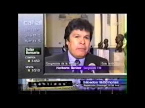 Embedded thumbnail for Declaraciones del Congresista Heriberto Benítez (Frente Independiente Moralizador), señala que el Congresista Carlos Infantas debe ofrecer disculpas públicas a los peruanos por sus recientes declaraciones &gt; Videos