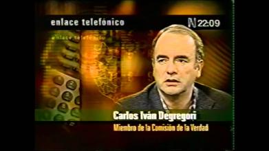 Embedded thumbnail for Enlace telefónico con Carlos Iván Degregori sobre renuncia de miembros del EPAF &gt; Videos