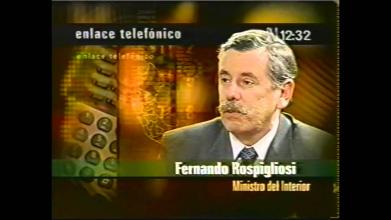 Embedded thumbnail for Entrevista telefónica con Fernando Rospigliosi &gt; Videos