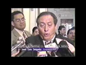 Embedded thumbnail for Declaraciones del congresista José Luís Delgado &gt; Videos