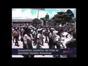 Embedded thumbnail for Marcha de protesta en Ayacucho exigiendo la liberación del dirigente cocalero Nelson Palomino &gt; Videos