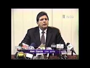 Embedded thumbnail for Conferencia de prensa de Alan García sobre el caso Mantilla &gt; Videos