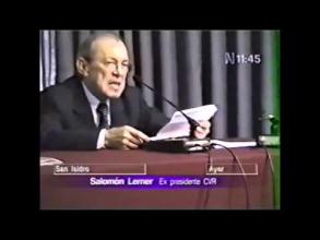 Embedded thumbnail for En San Isidro, declaraciones de Salomón Lerner, expresidente de la CVR, planteó una reconciliación entre los peruanos &gt; Videos