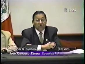 Embedded thumbnail for Congresista José Carrasco Tavara habla sobre documentos desclasificados de la CIA &gt; Videos