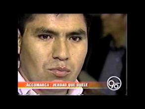 Embedded thumbnail for Sobrevivientes de Accomarca rinden homenaje a víctimas &gt; Videos