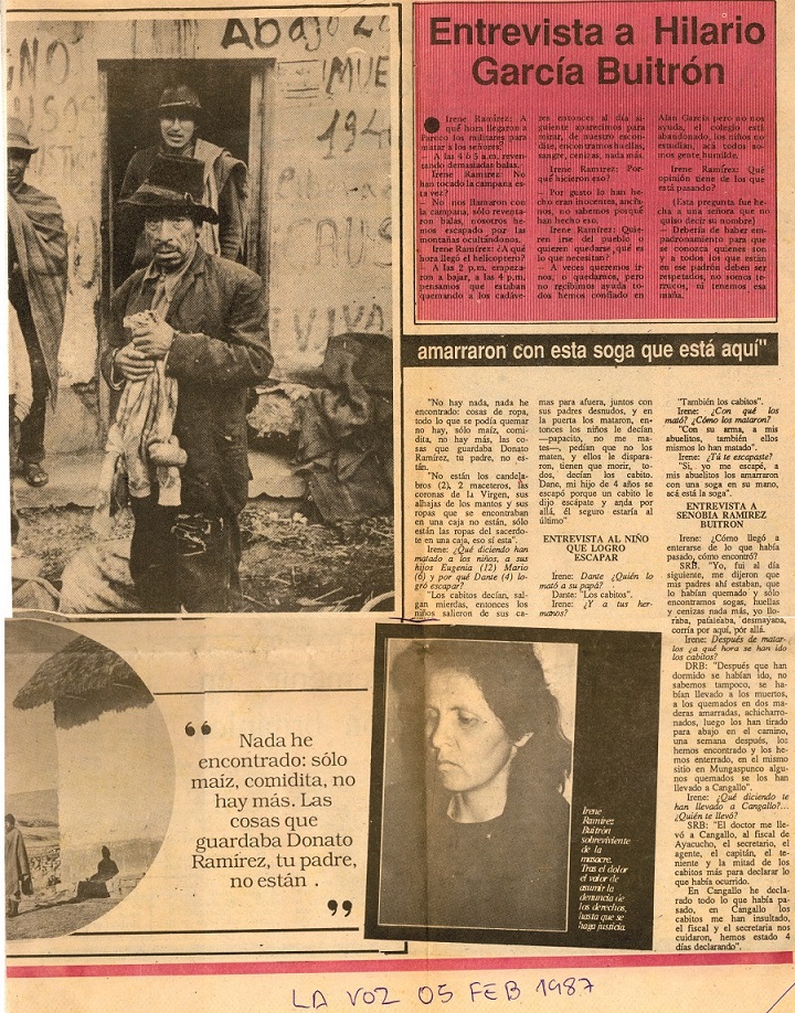 “Ya están viniendo, tía, los cabitos… vamos a escaparnos tía, rápido”