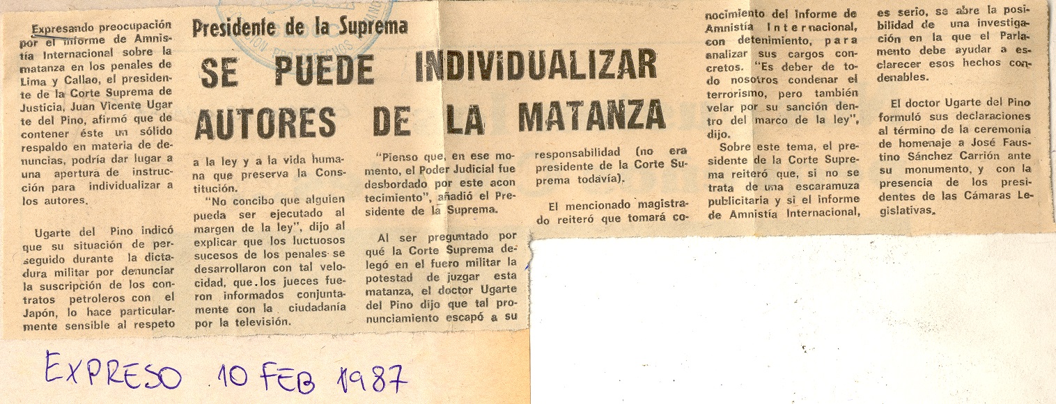 Informe de Amnistía es una simple escaramuza