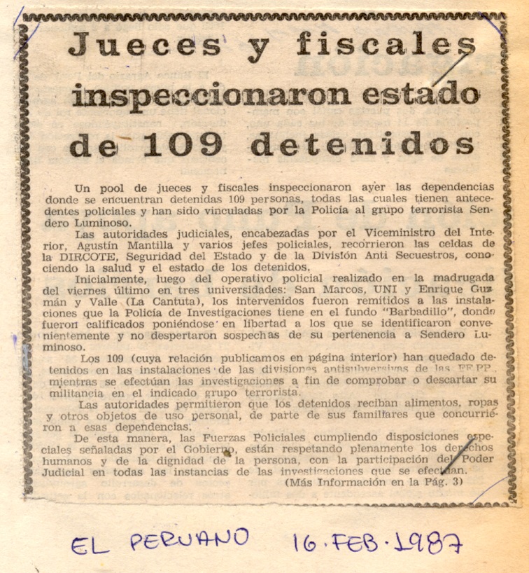 Estudiantes detenidos inician hoy huelga de hambre y exigen libertad