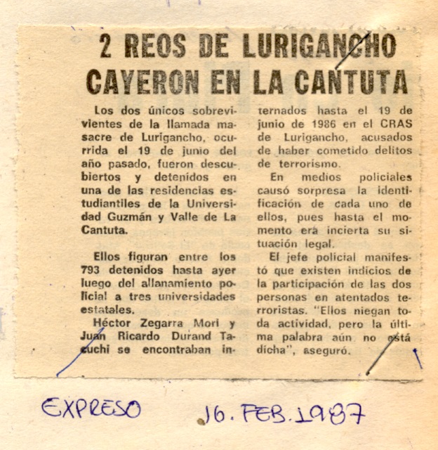 Estudiantes detenidos inician hoy huelga de hambre y exigen libertad