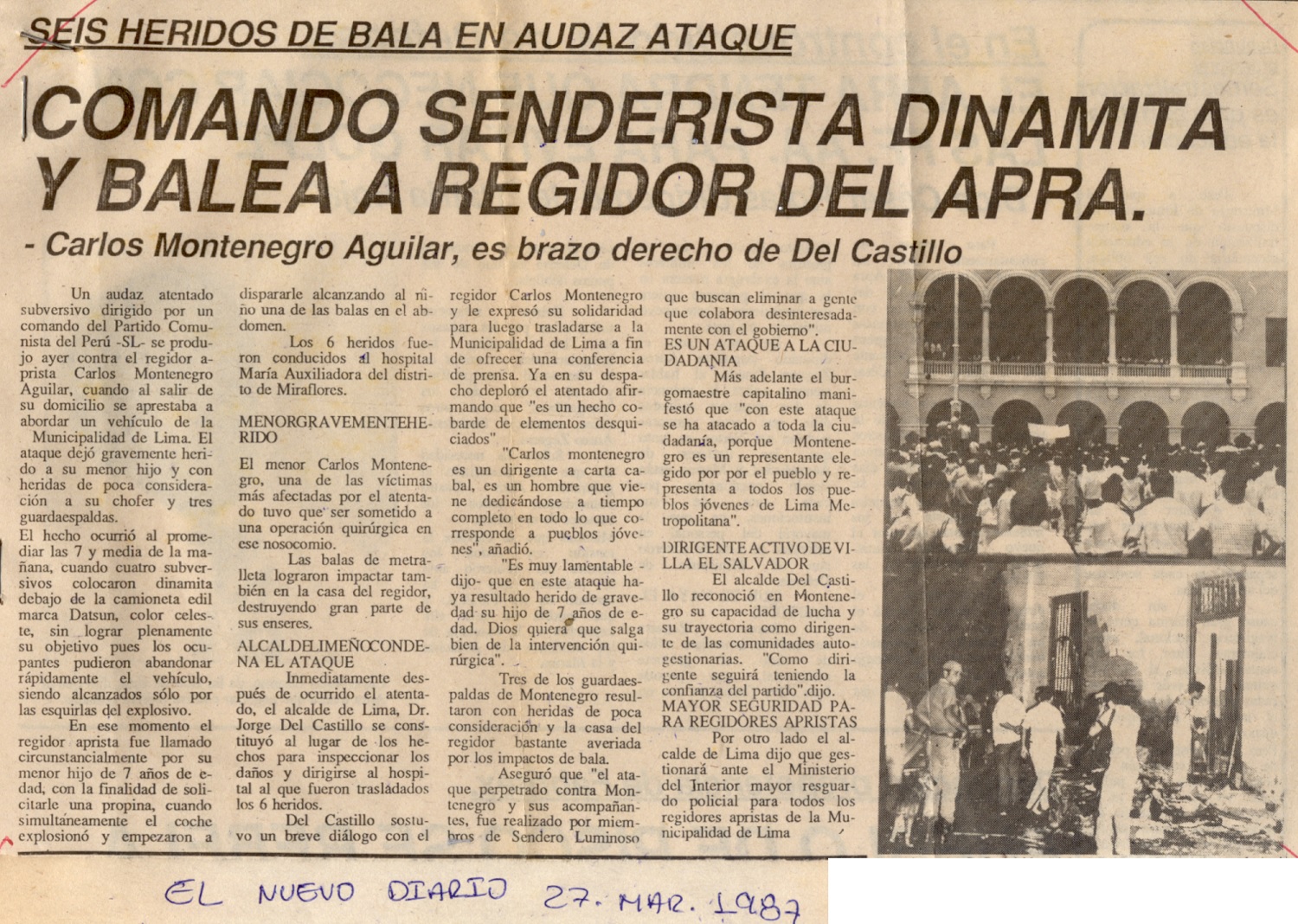 Senderistas emboscan a regidor PAP y hieren a seis