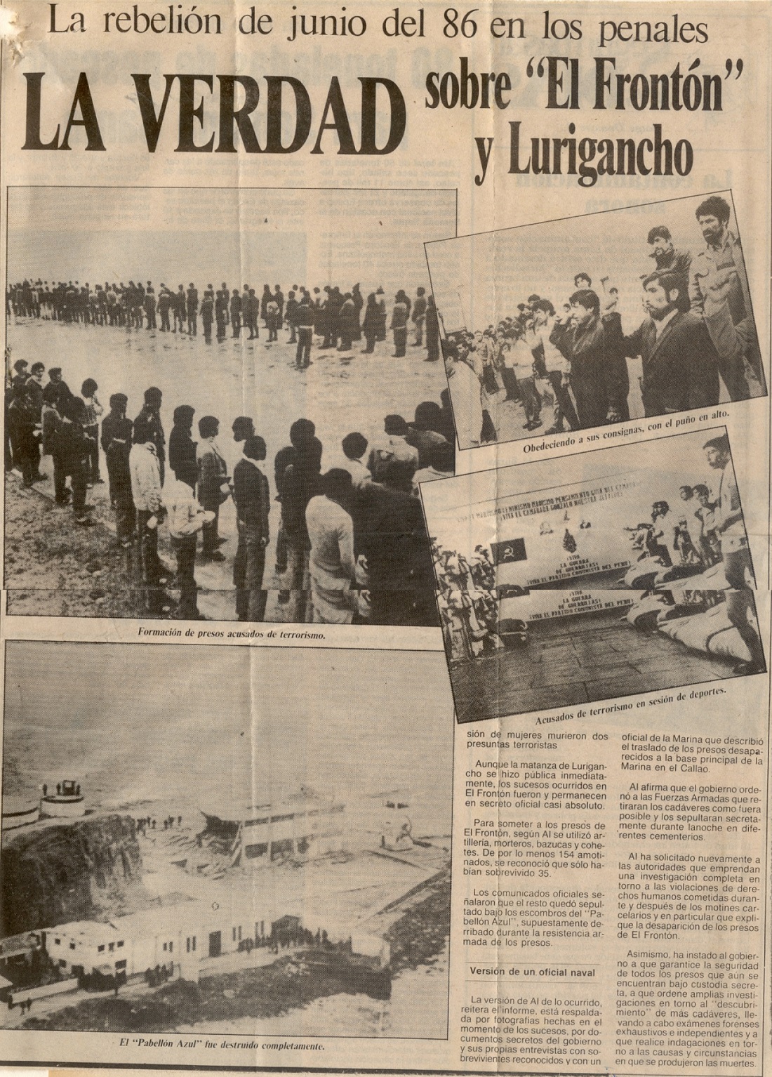 Informe exclusivo. Amnistía Internacional