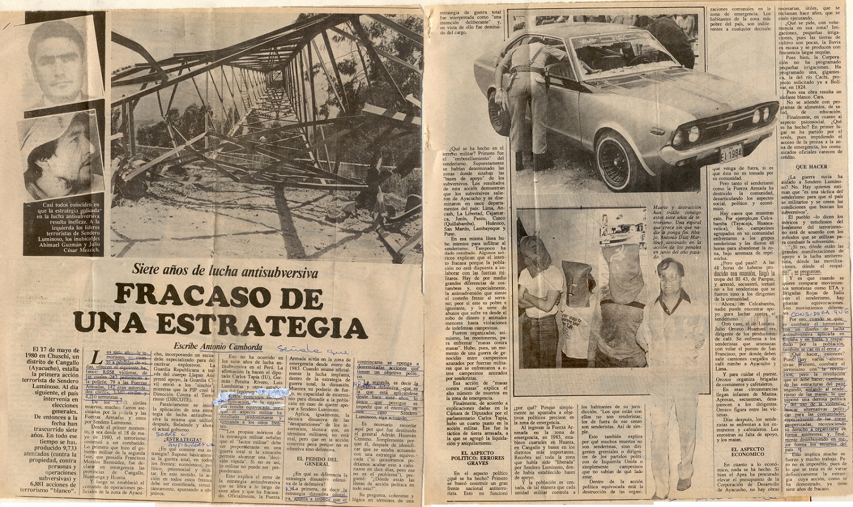 Fracaso de una estrategia