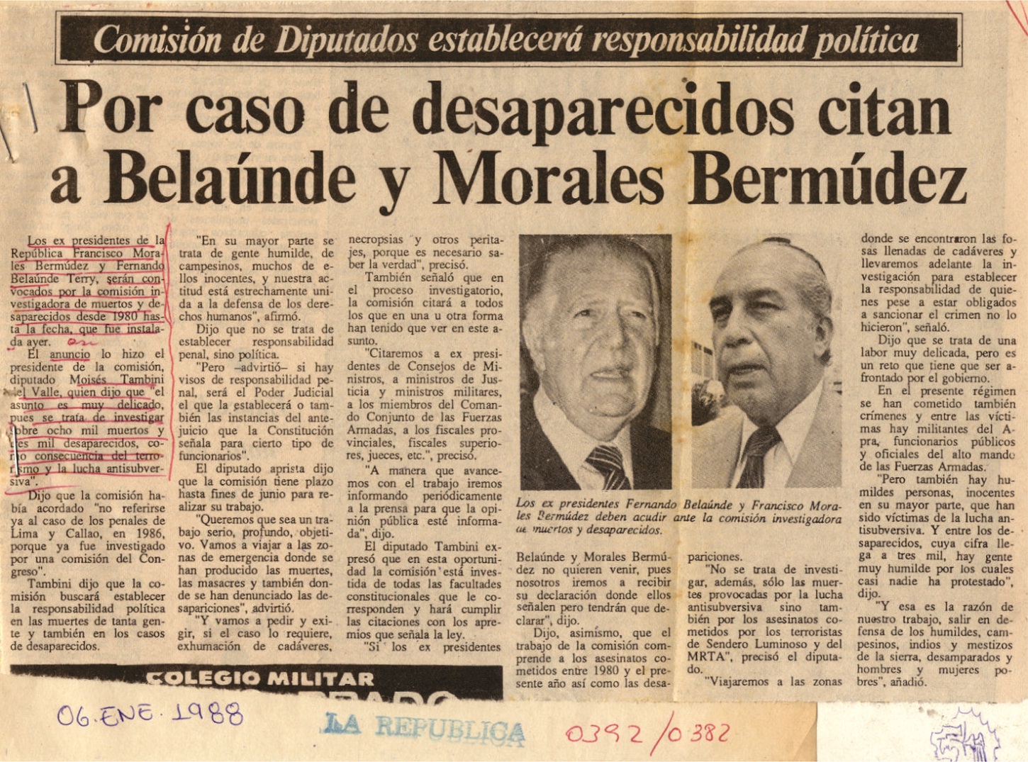 Investigarán caso de desaparecidos