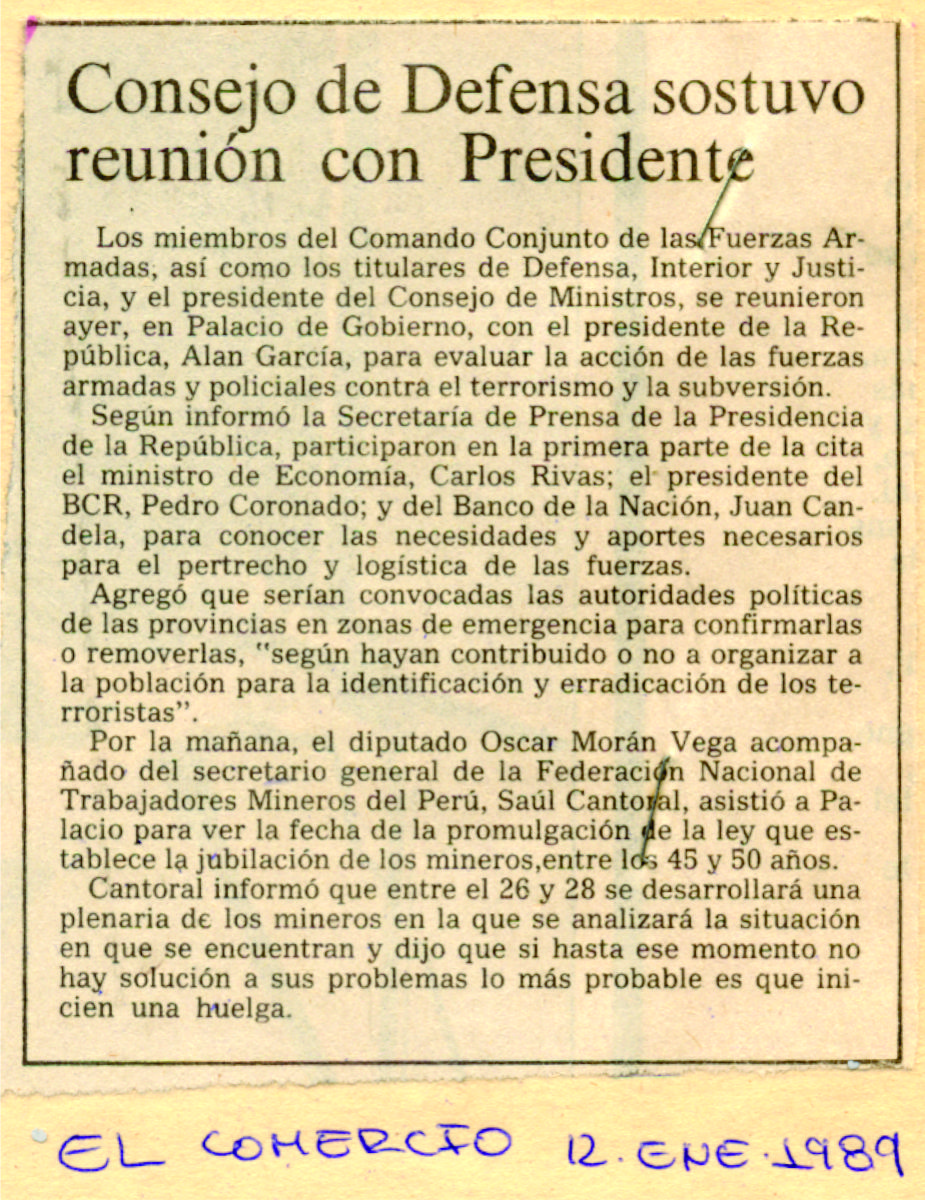 Evalúan lucha antisubversiva