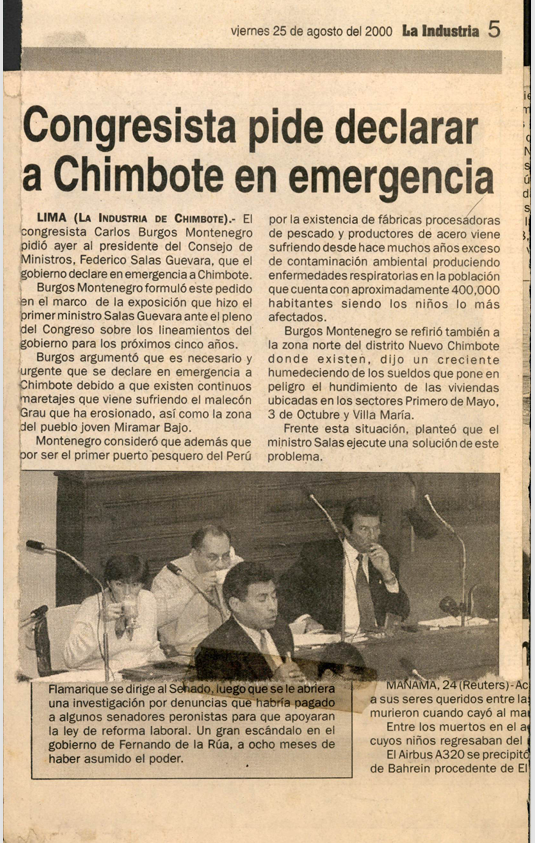 Chimbote en emergencia