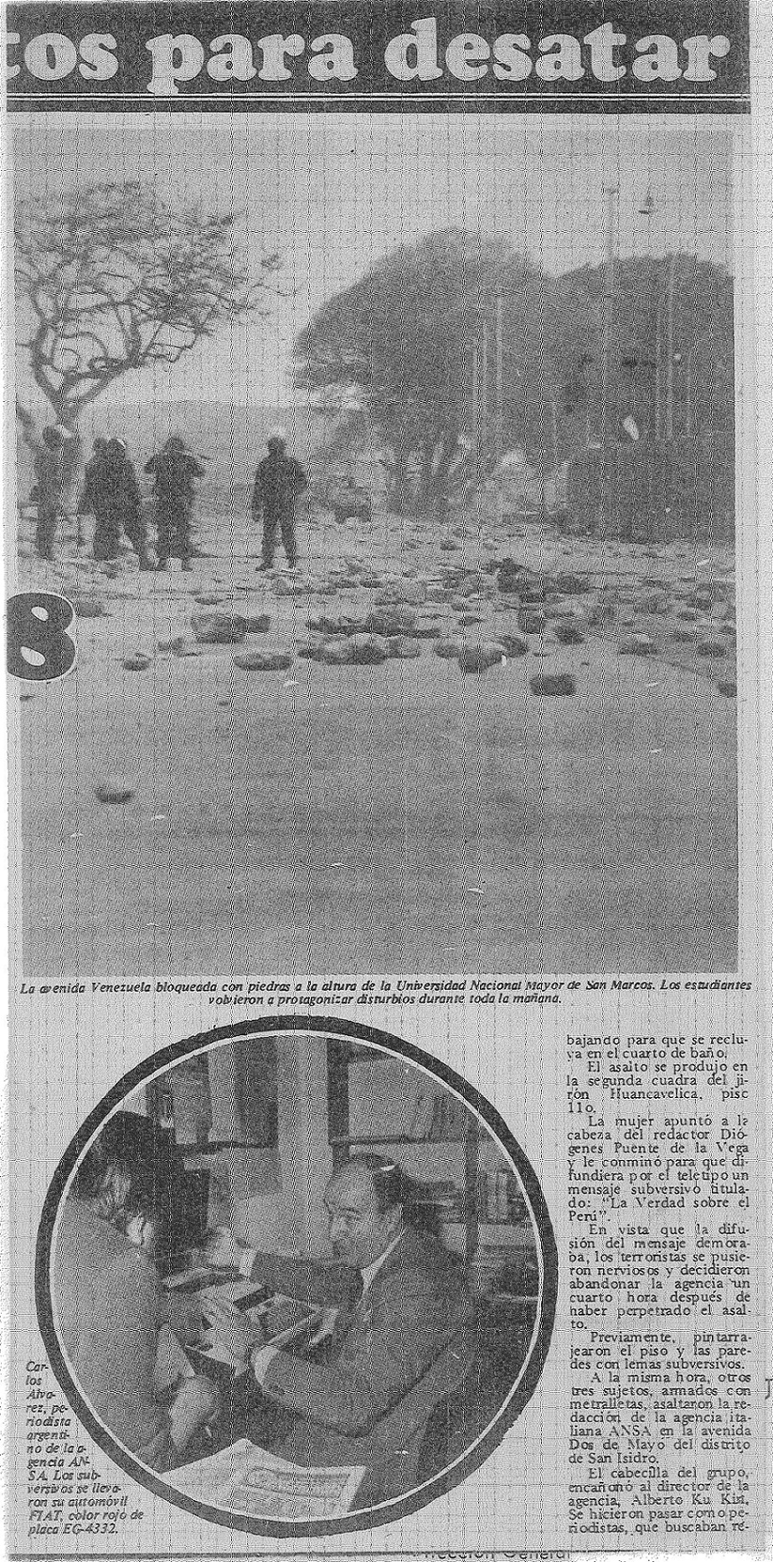 Capturan a 8 terroristas del MRTA