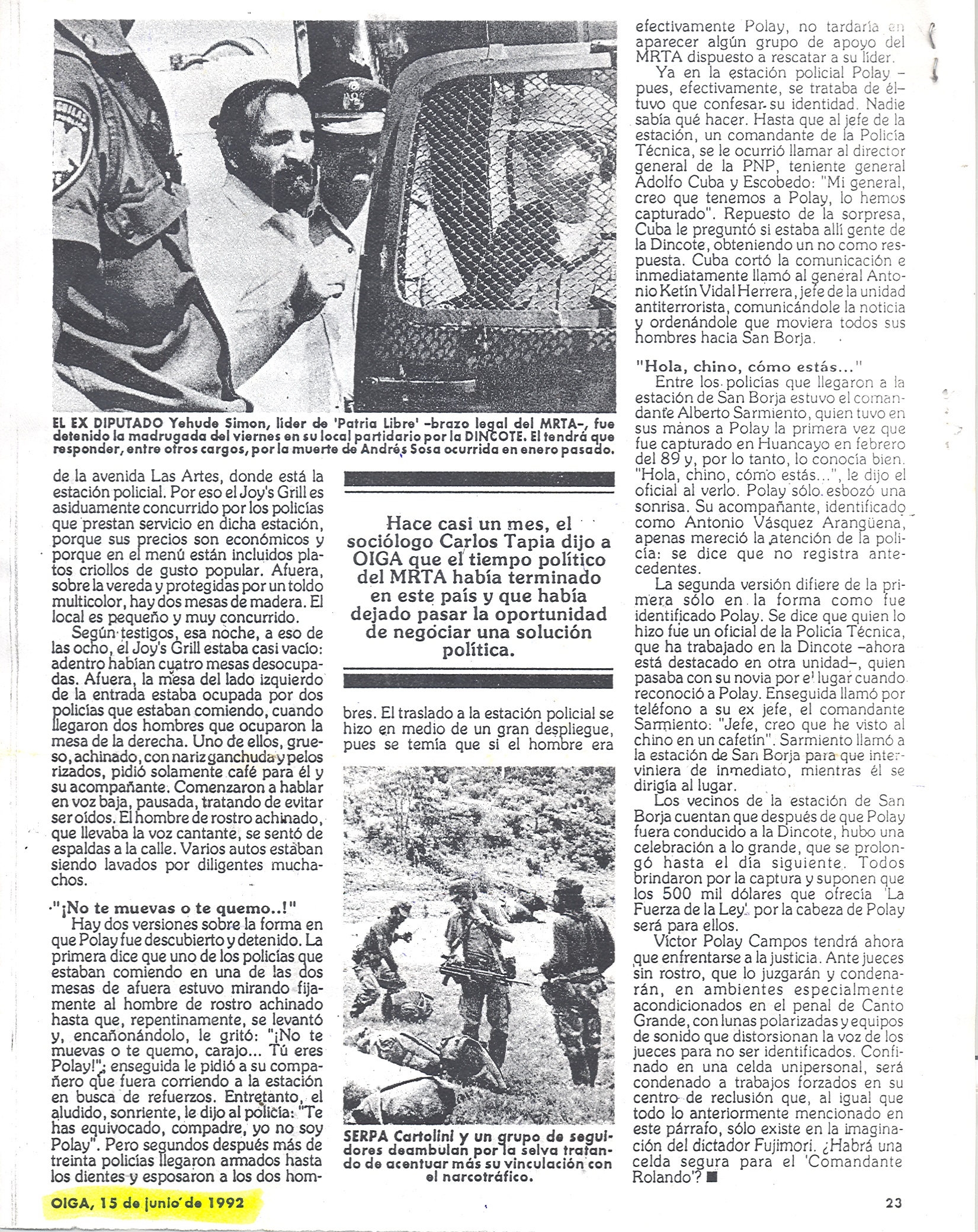 15 JUNIO POLAY YA ESTBA PERDIDO 3