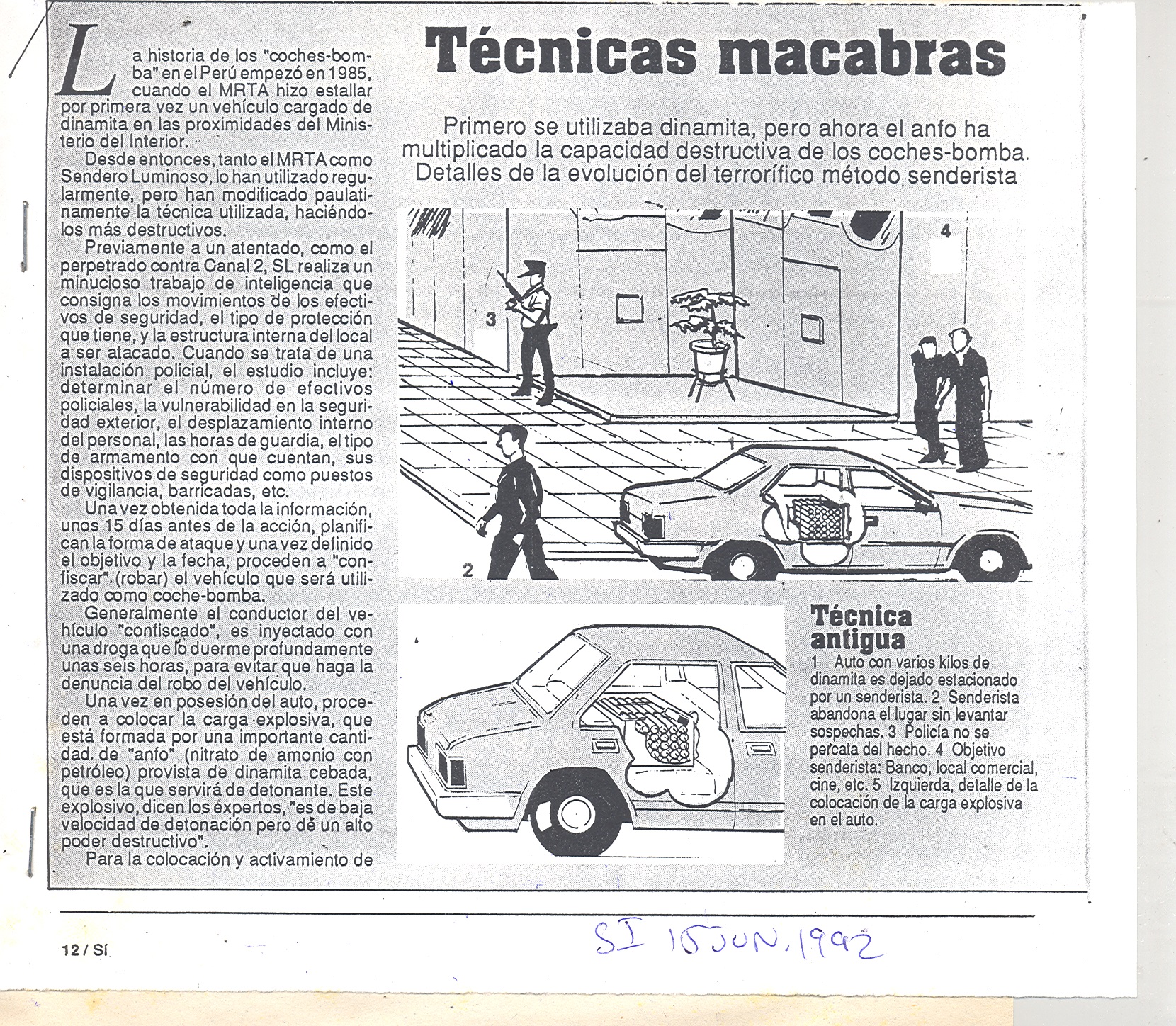 15 JUNIO TÉCNICAS MACABRAS