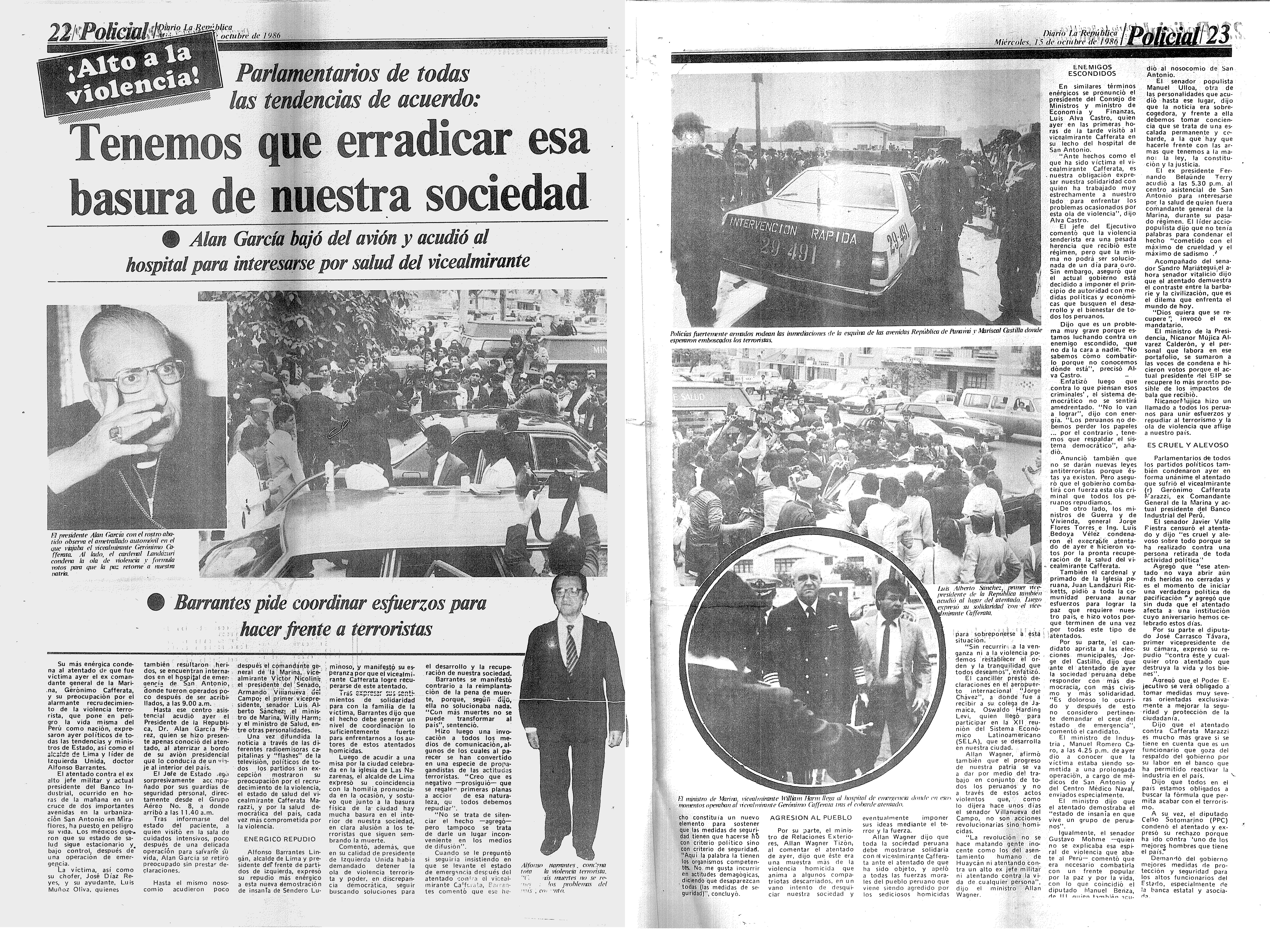 Alto a la violencia