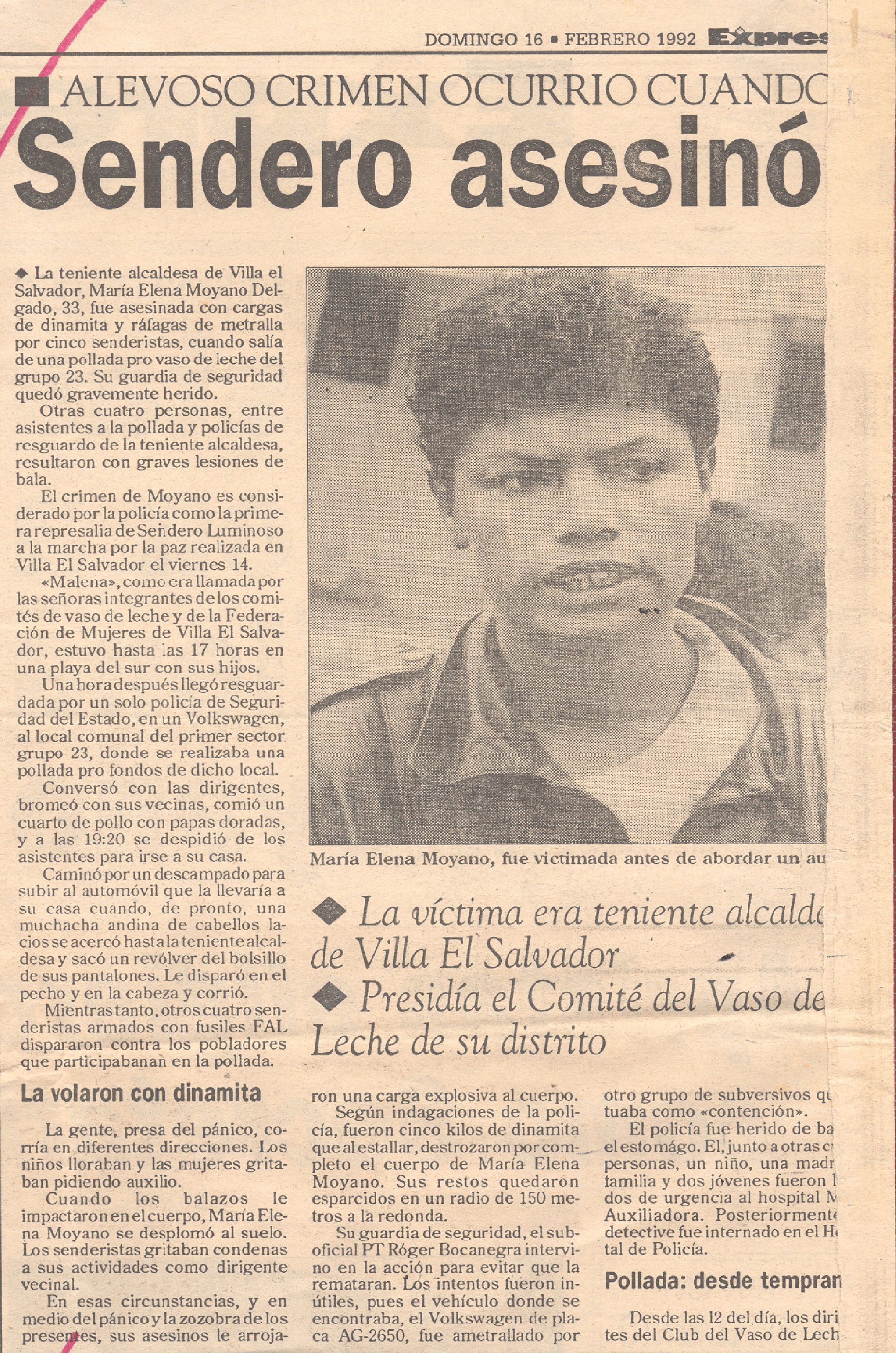 Sendero asesino