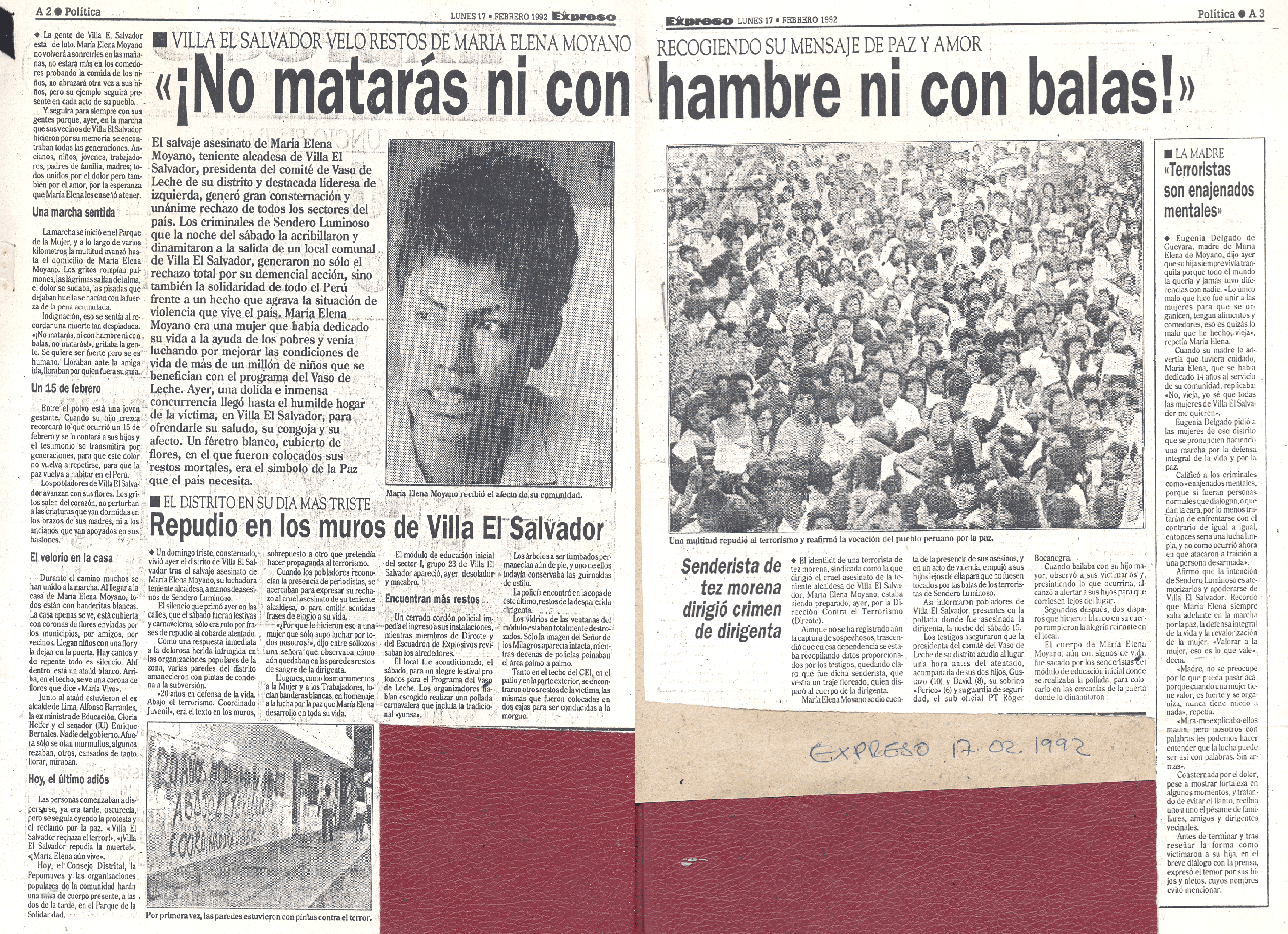 No matarás ni con hambre ni con balas