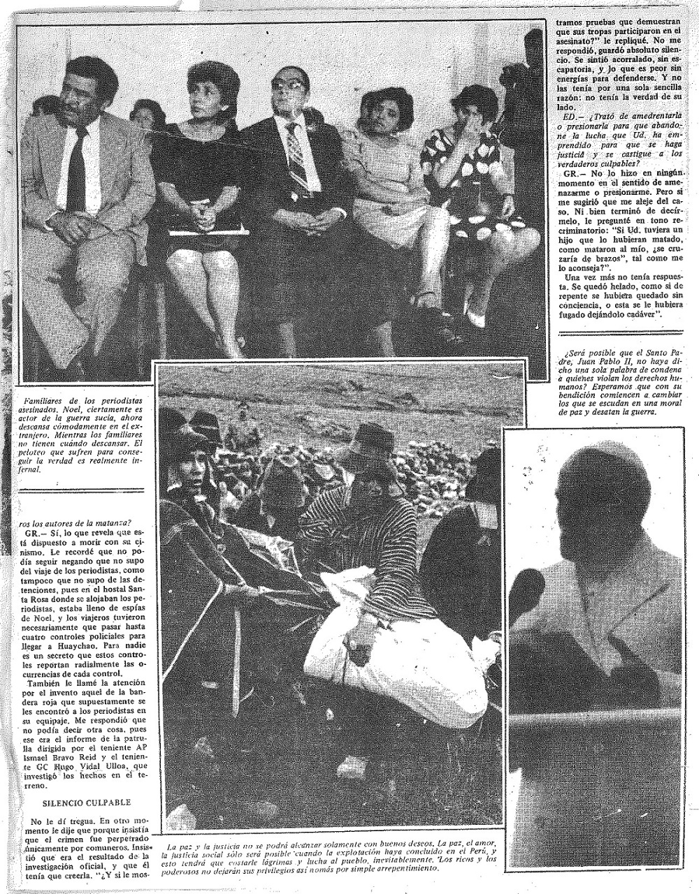 El general Noel ya jamás vivirá en paz