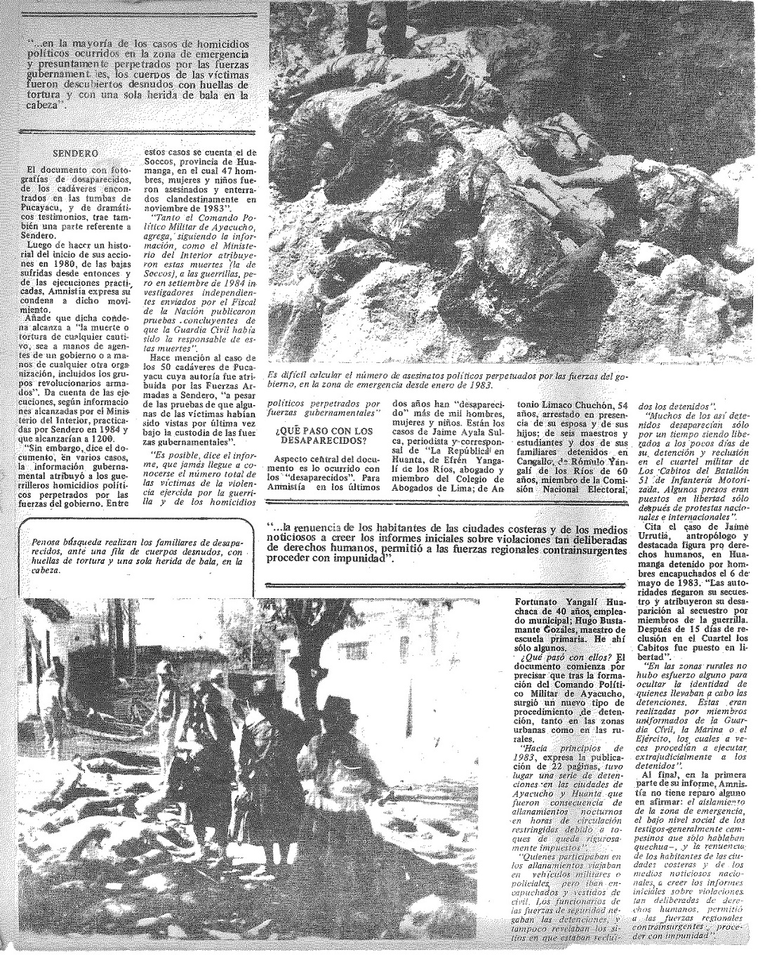 El general Noel ya jamás vivirá en paz