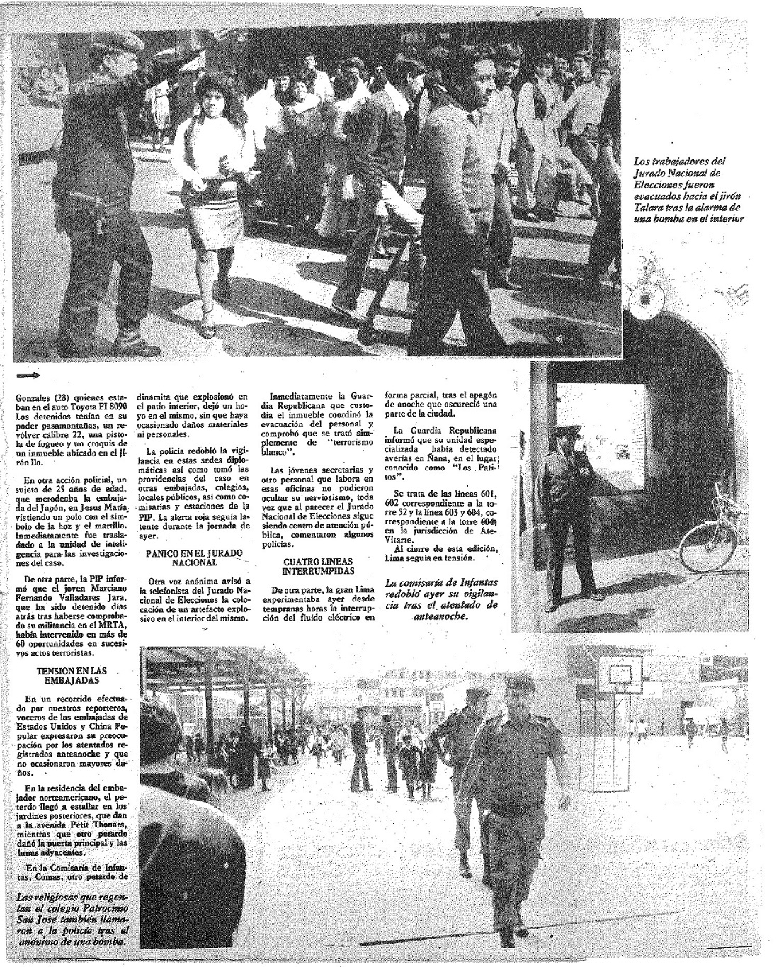 Colocan explosivos en la UNI; Arrecian llamadas anónimas