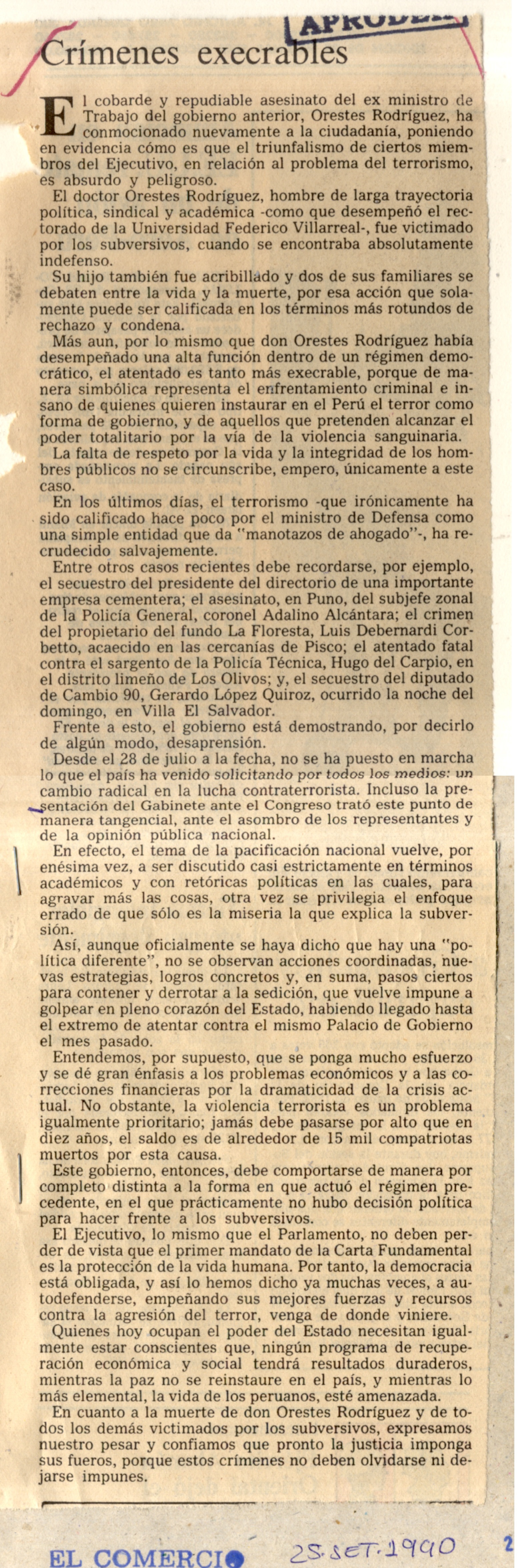 Crímenes execrables