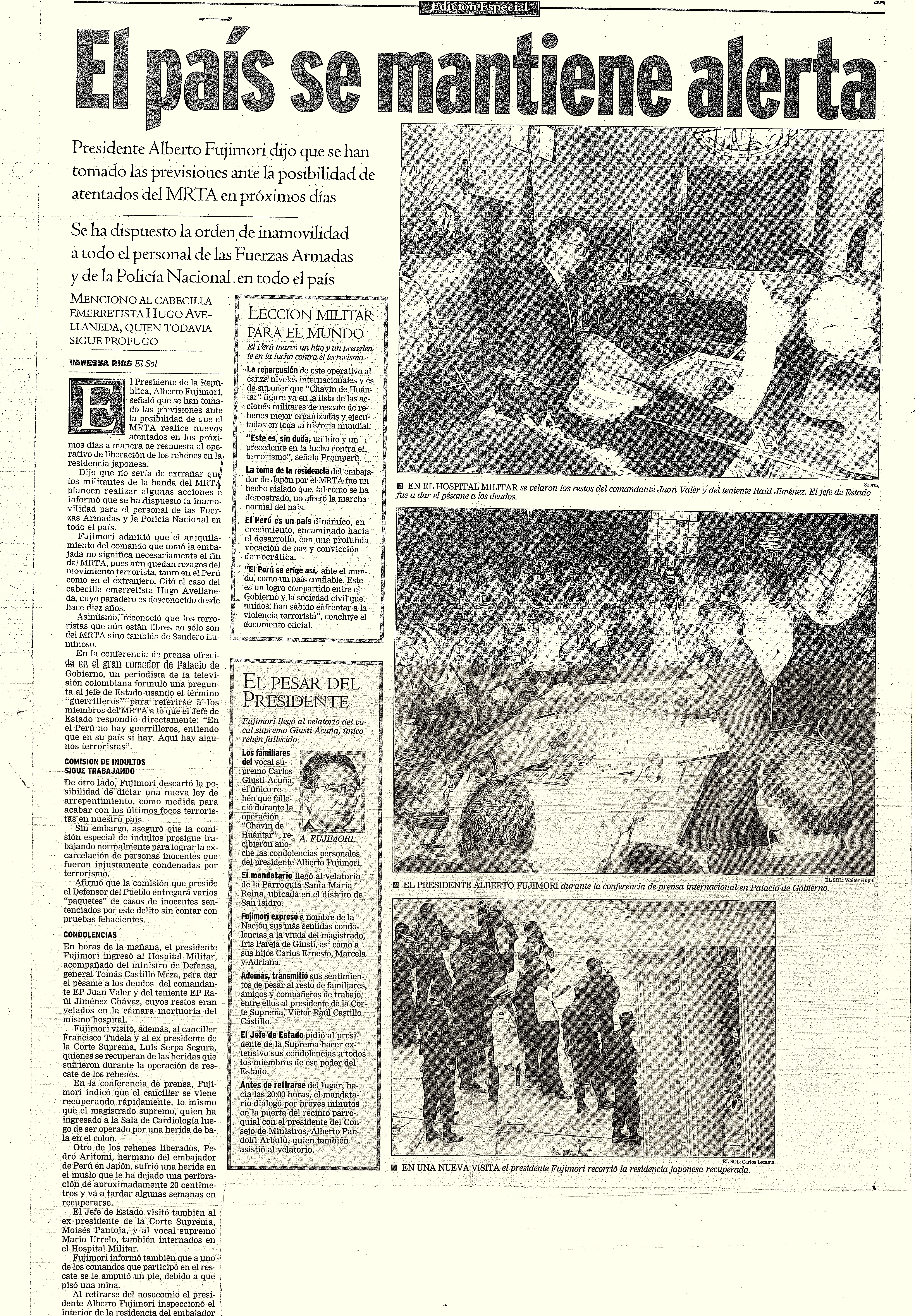 26 ABRIL EL PAIS SE MANTIENE ALERTA 1