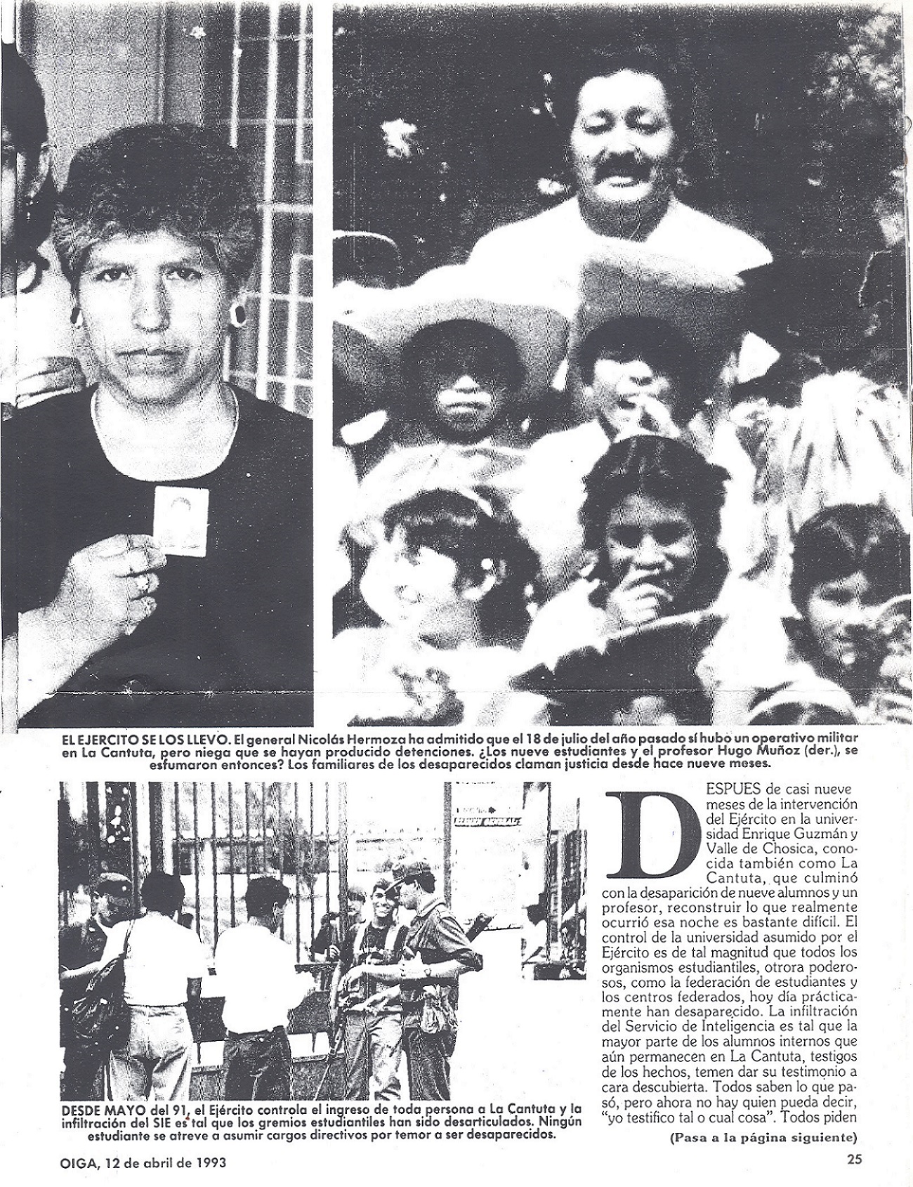 Dos agentes y un escándalo