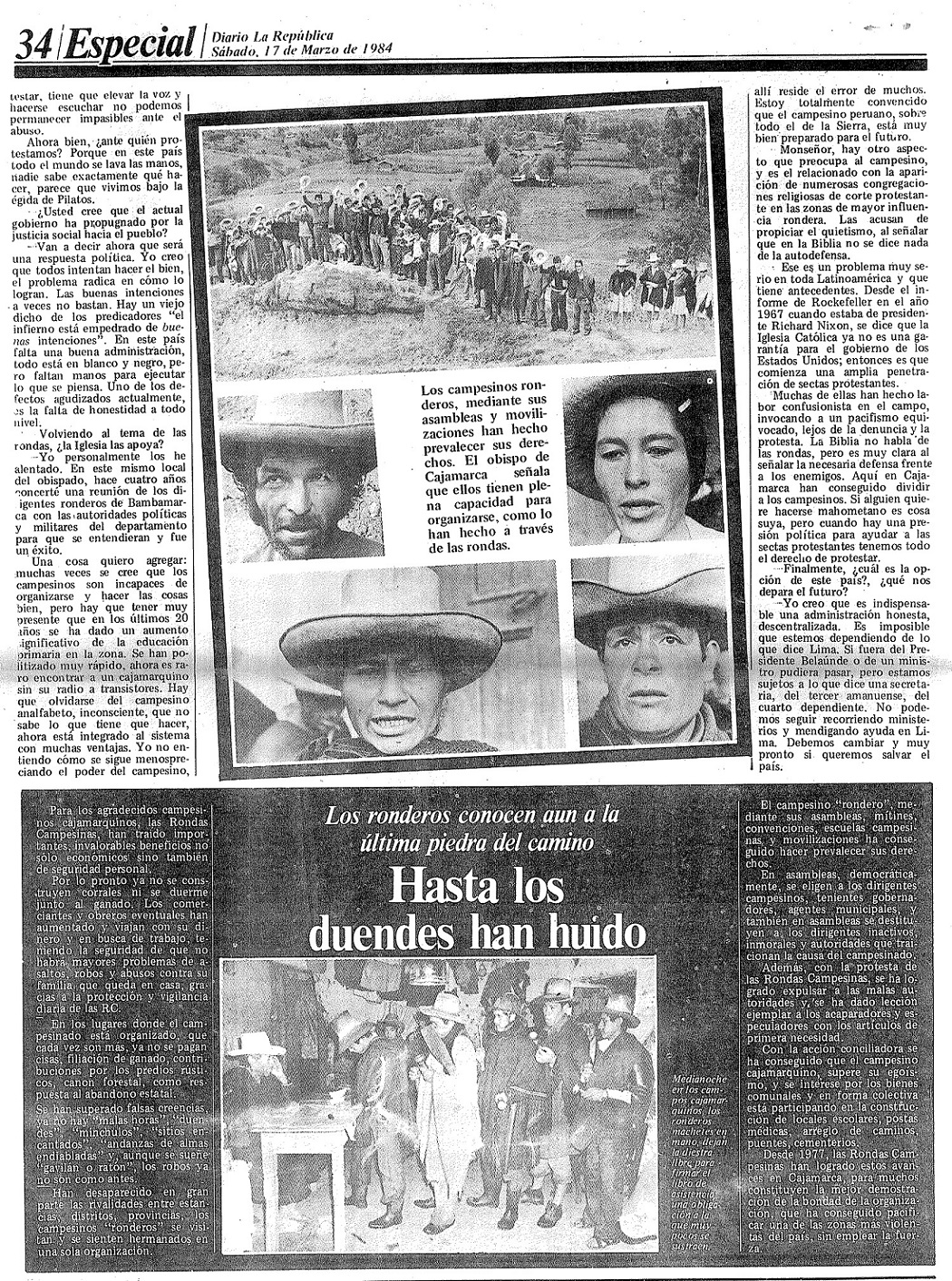 La verdad sobre las rondas campesinas