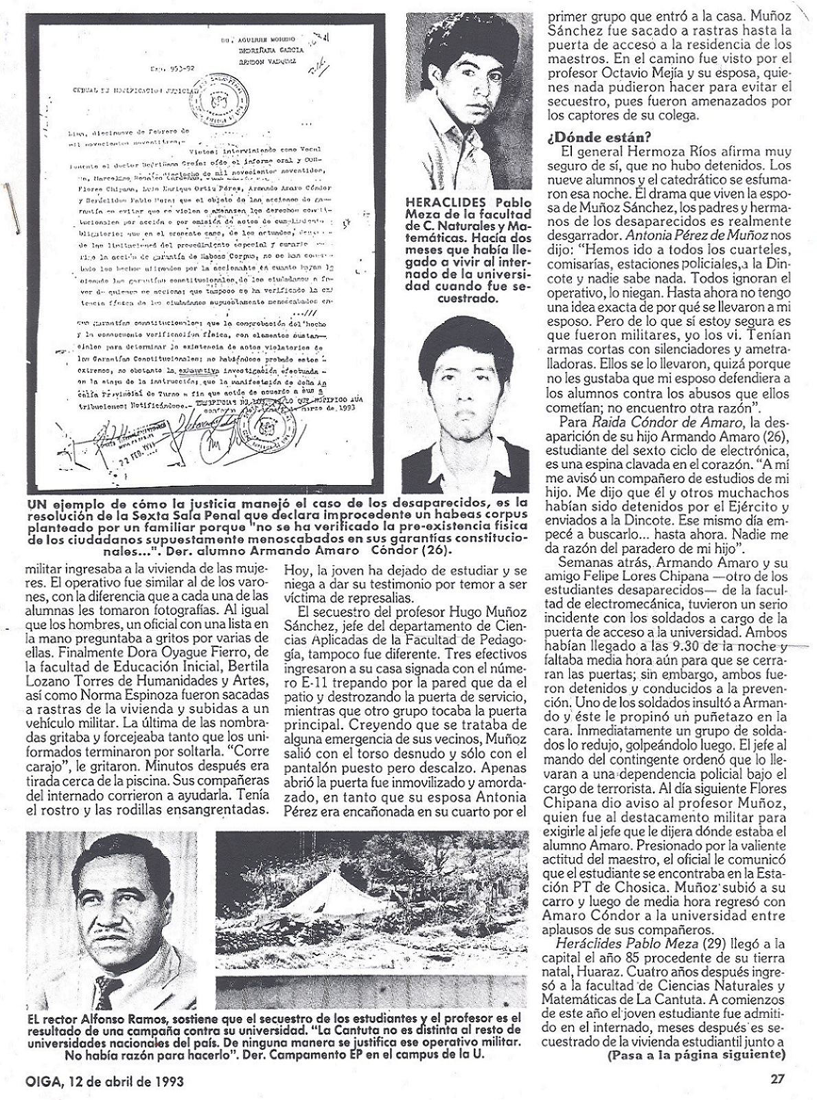 Dos agentes y un escándalo