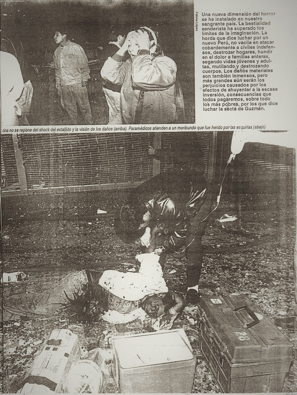 Peor que Nunca: Atentado Tarata