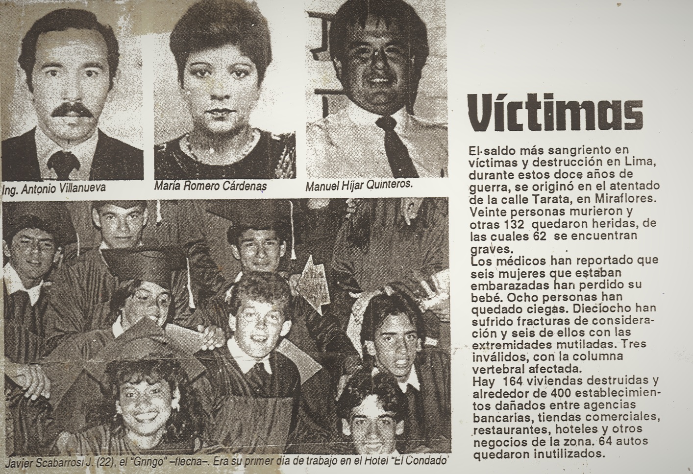 Peor que Nunca: Atentado Tarata