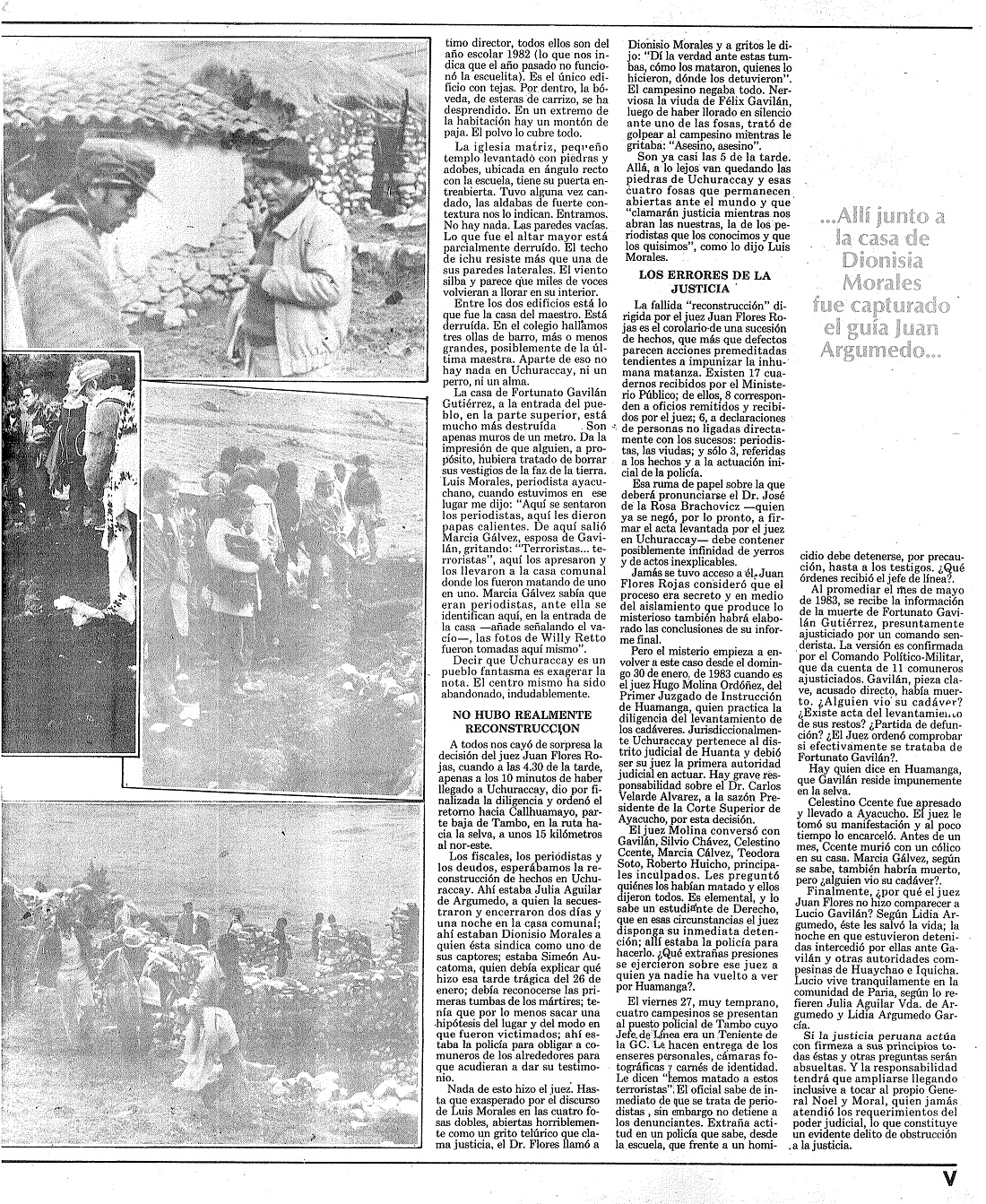 Crónicas de un viaje: Caso Uchuraccay: ¿parodia o realidad?