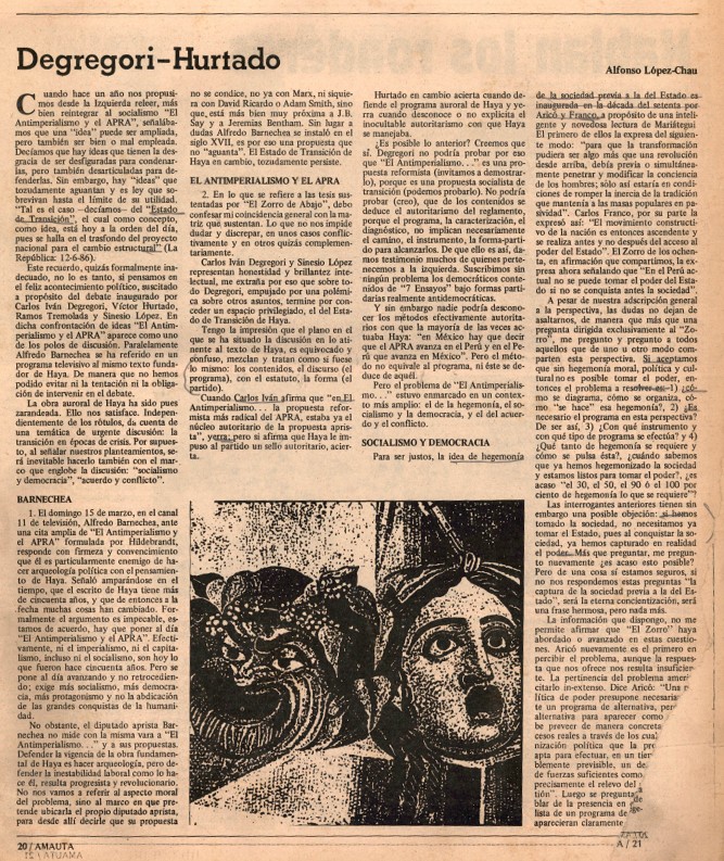 AMAUTA 26 marzo 1987