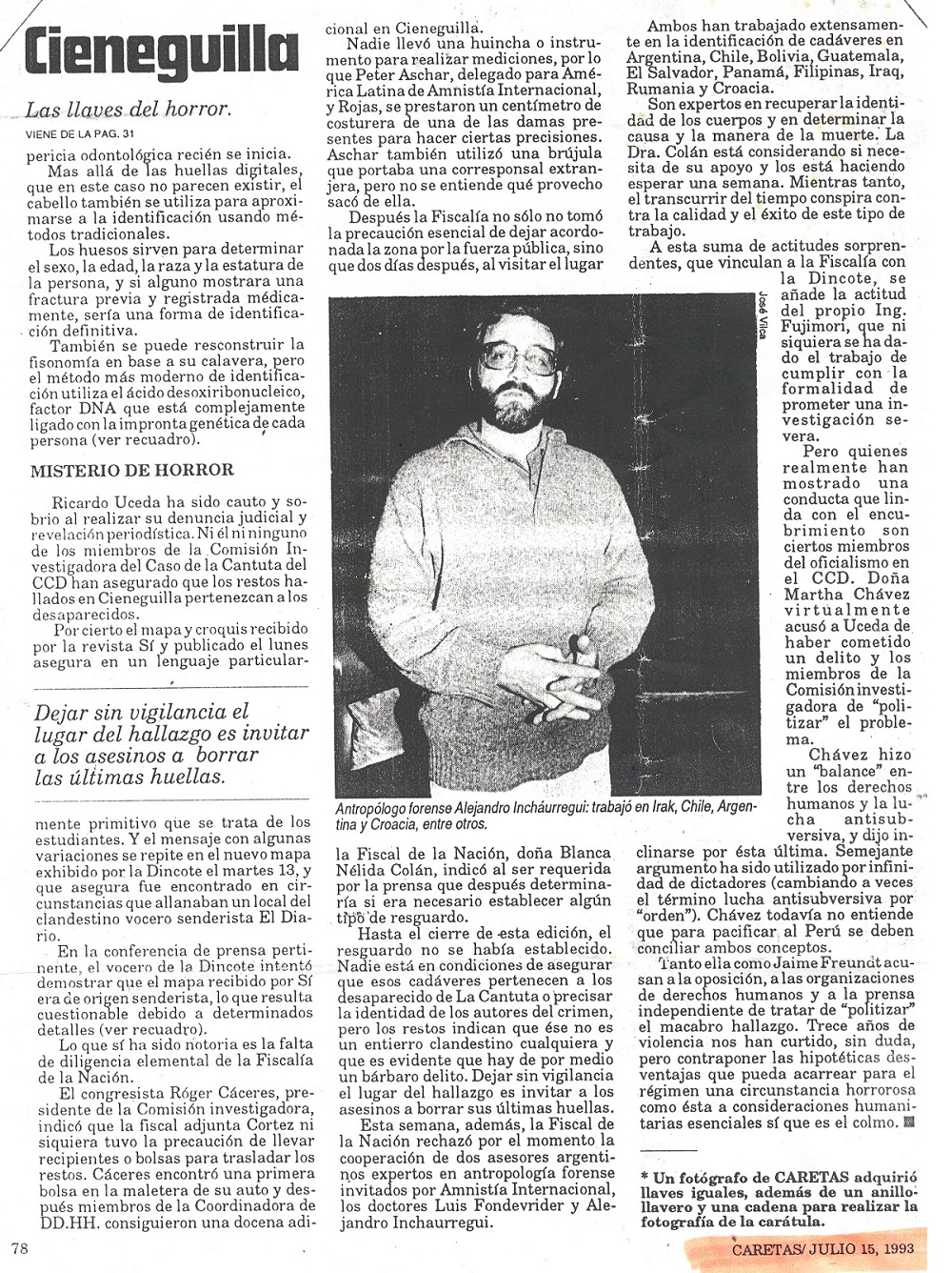 Las llaves del horror