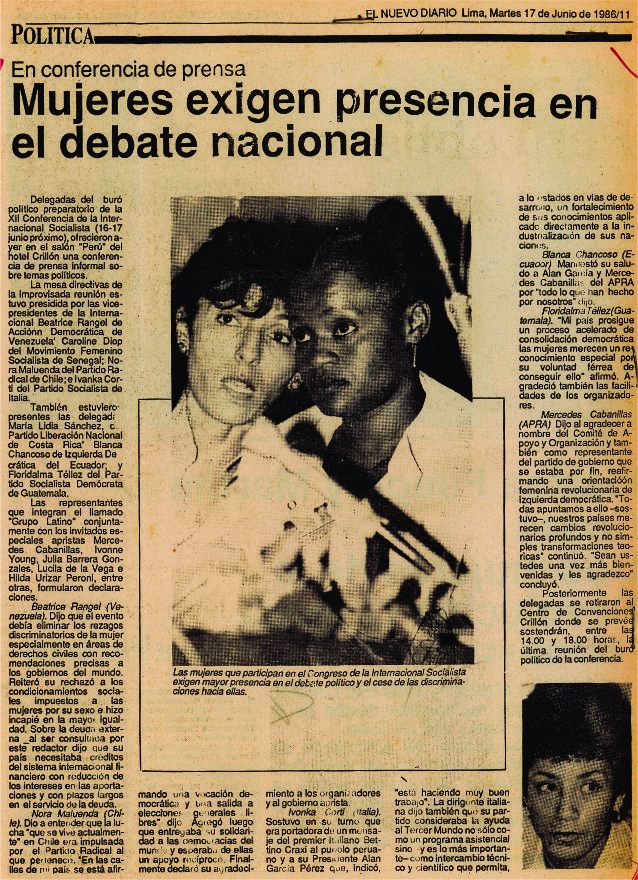 Mujeres exigen presencia en el debate nacional