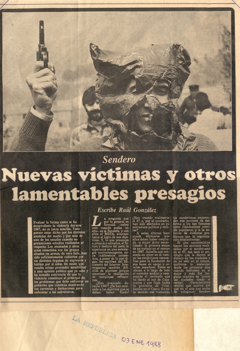 Nuevas víctimas y otros lamentables presagios