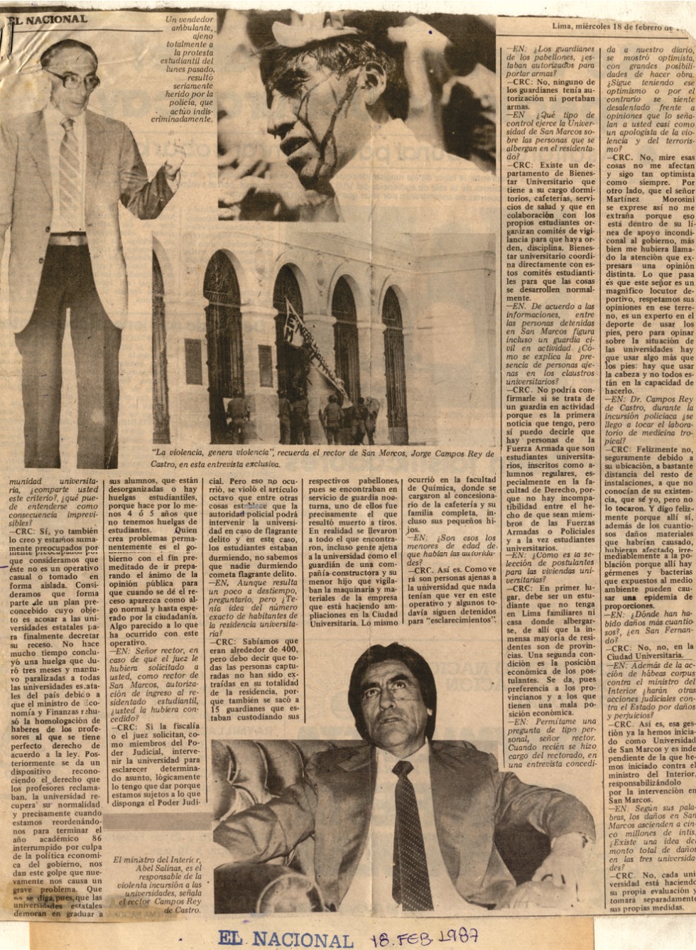 Universidades intervenidas denunciaran al gobierno por pérdidas materiales.