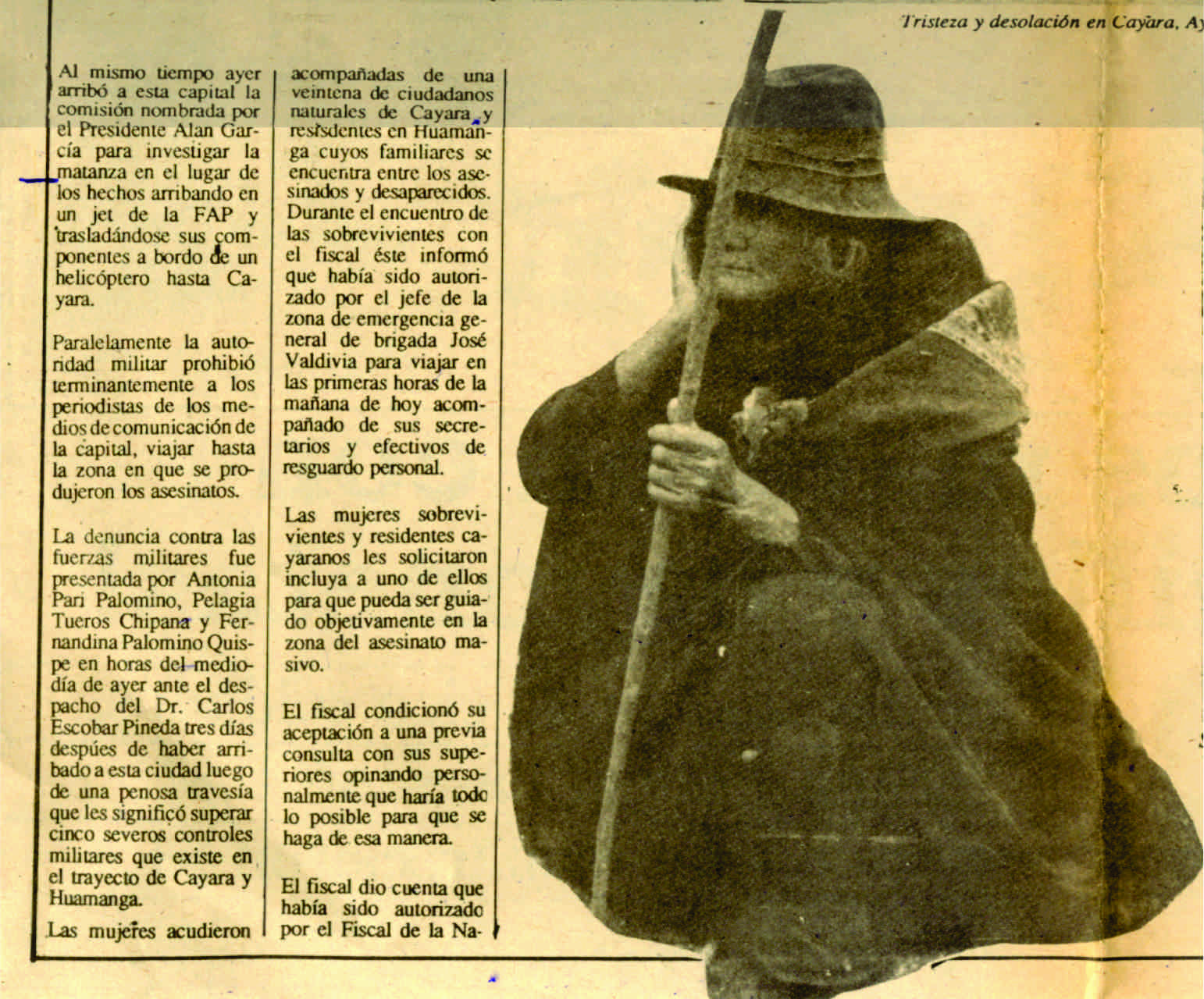 La matanza de Cayara