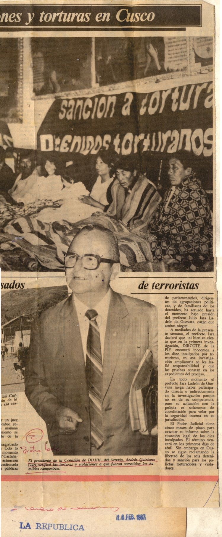 Detienen a 6 policías torturadores