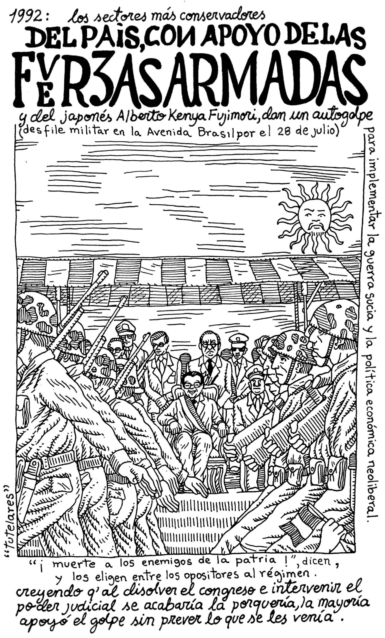 1992: Los sectores más conservadores del país, con apoyo de las Fuerzas Armadas